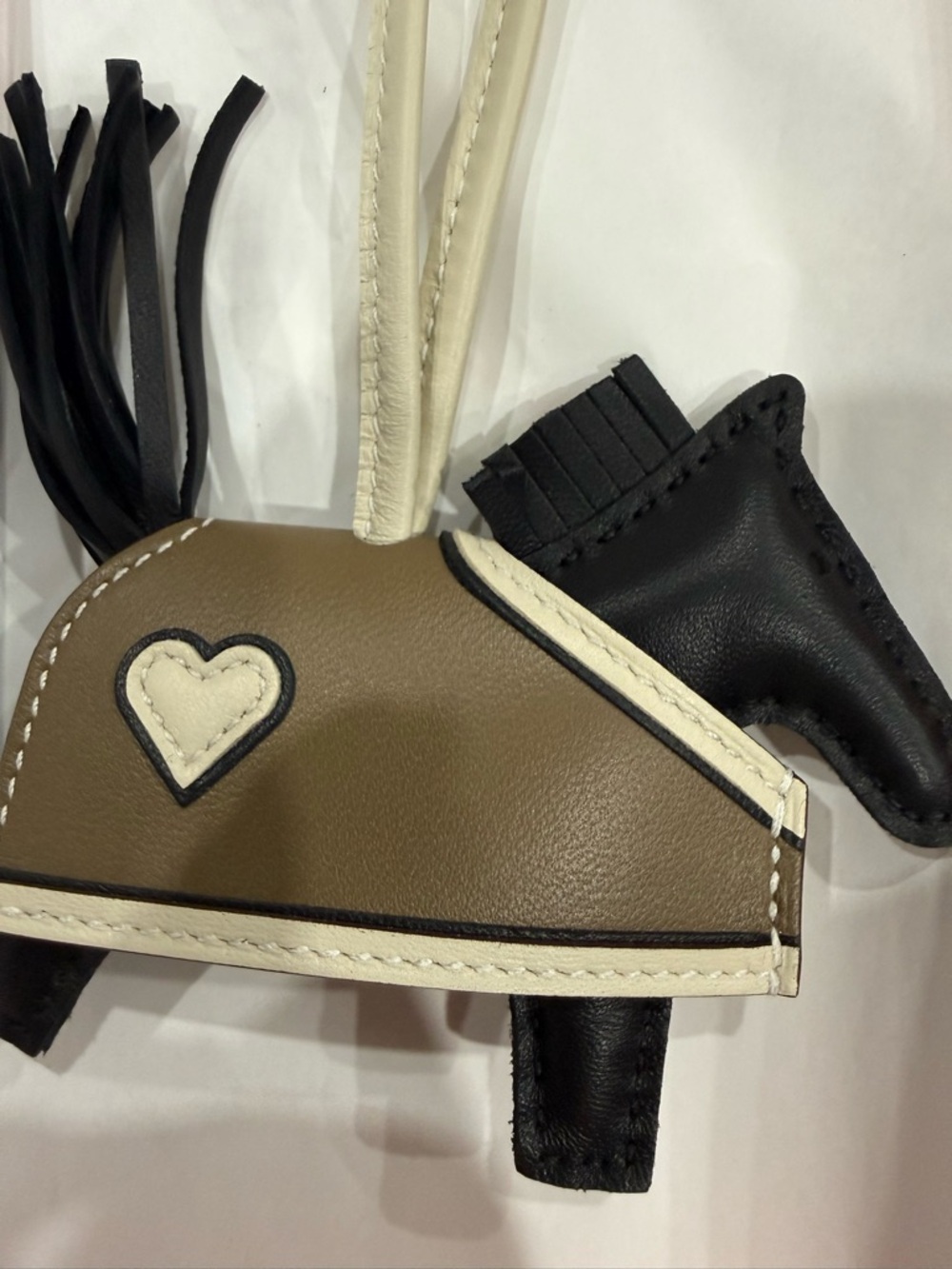 Hermes Rodeo Robeo Noir Etoupe Craie BNIB - Picture 6 of 7
